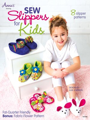 cover image of Sew Slippers for Kids